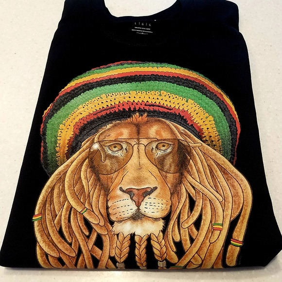 dopeazzteez Other - Rasta Lion shirt